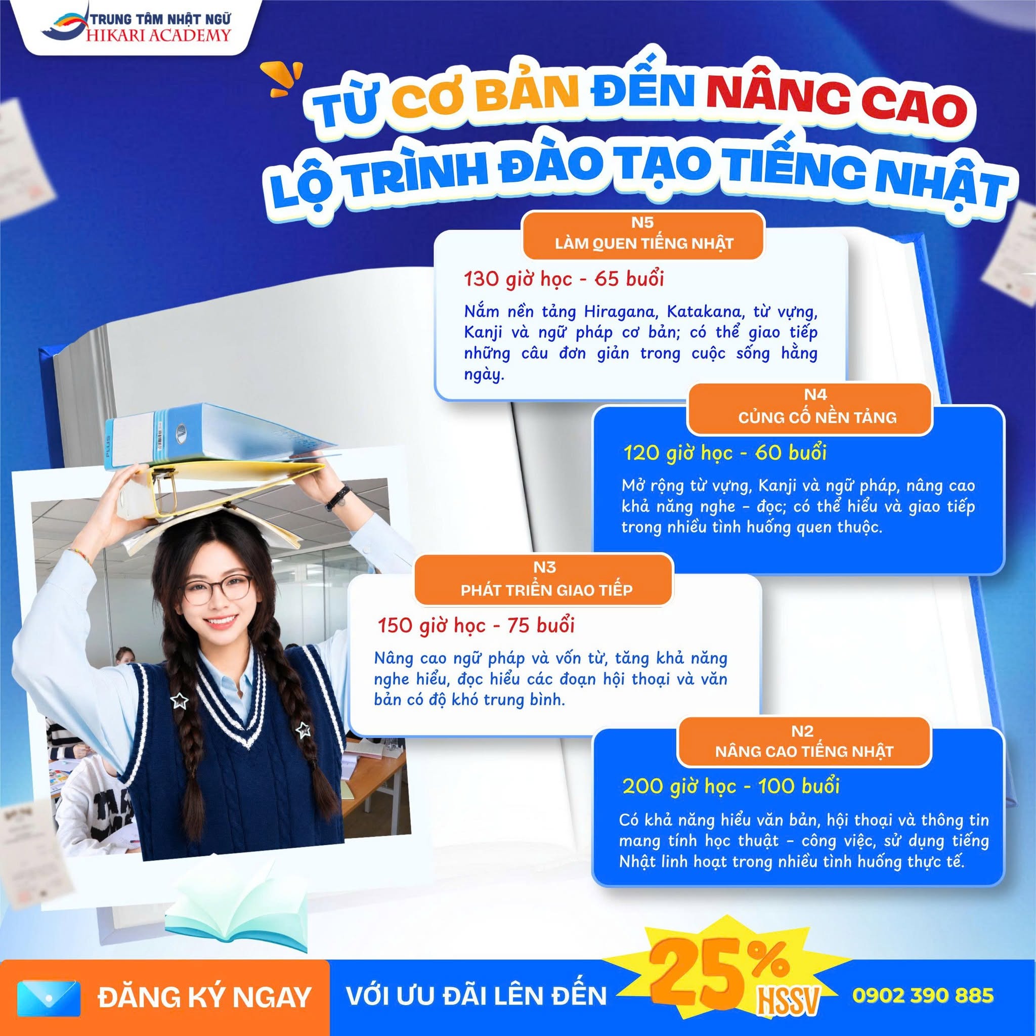 Bận Rộn Đến Mấy – Cùng Hikari Academy Chinh Phục Tiếng Nhật Từ Con Số 0
