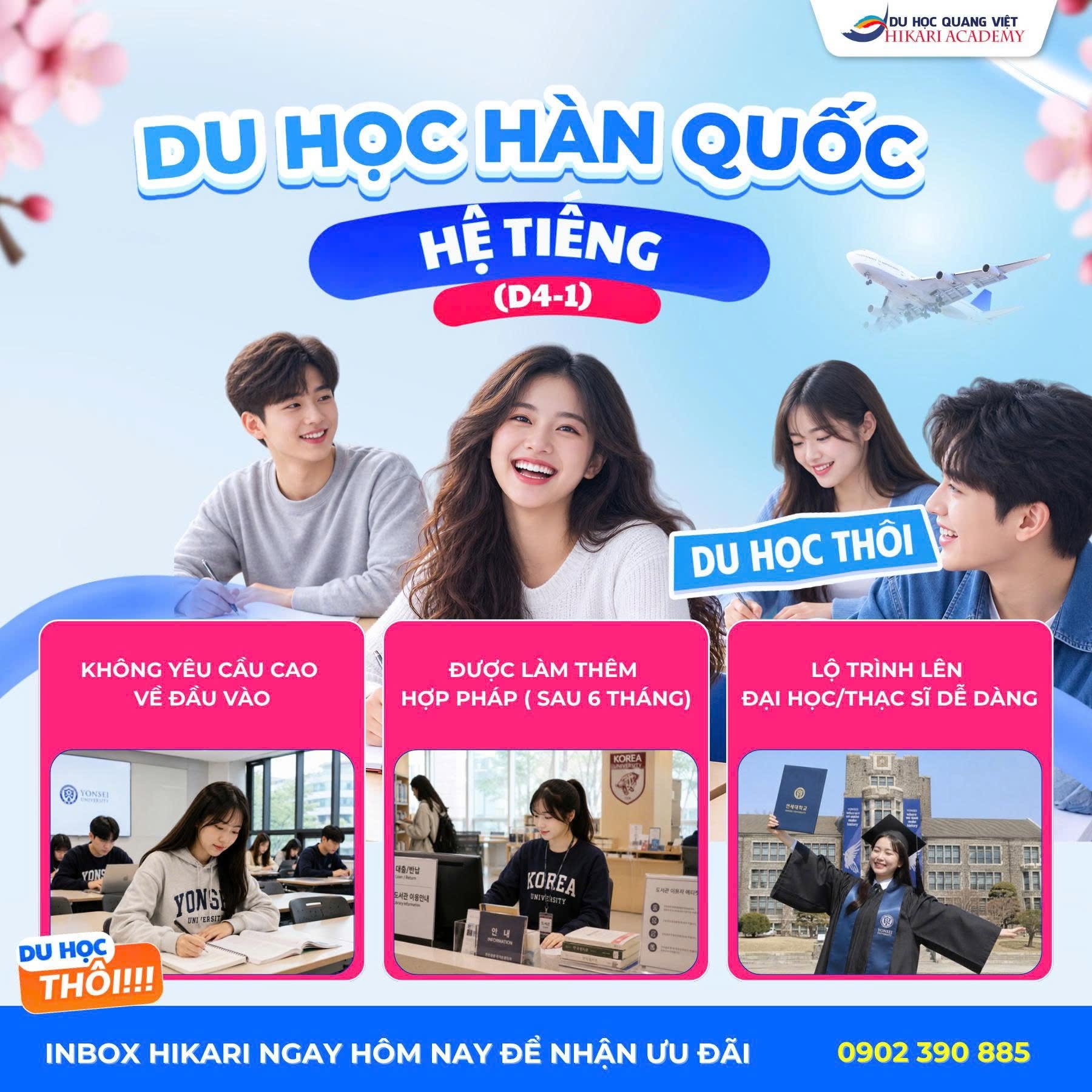 du học hệ tiếng Visa 4-1